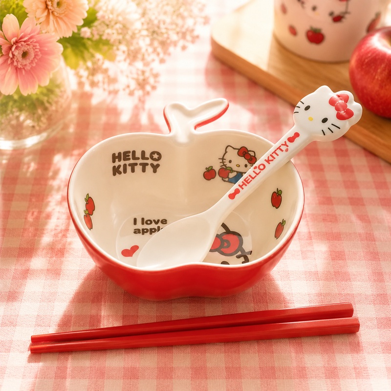 Hello Kitty melamine tableware - Dim Sum Basket ulasan dan harga