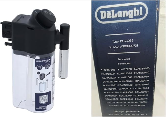 DeLonghi Milk Carafe Coffee Ma - Delonghi Espresso Magnifica ulasan dan harga