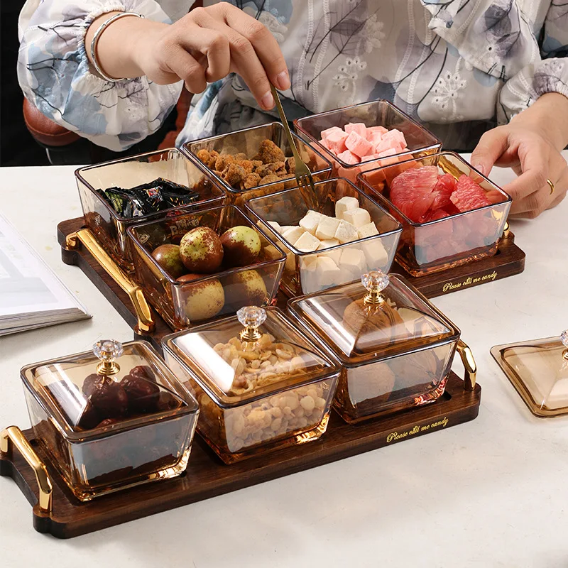 Household Dried Fruit Plate KT - Dim Sum Basket ulasan dan harga